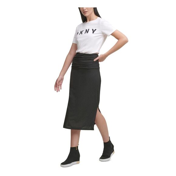 DKNY Womens Midi Evening Pencil Skirt - Picture 3 of 4